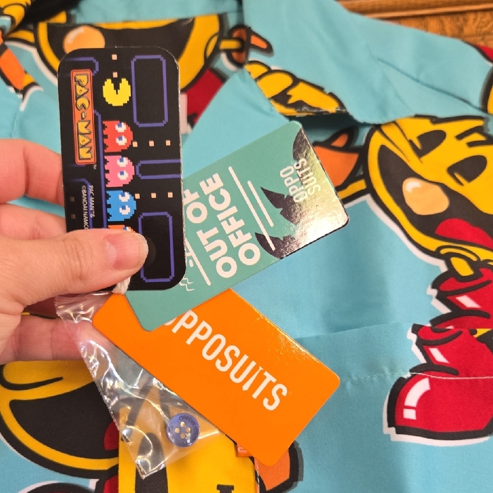 OppoSuits Blue Pacman 2peice Set - Picture 2 of 9